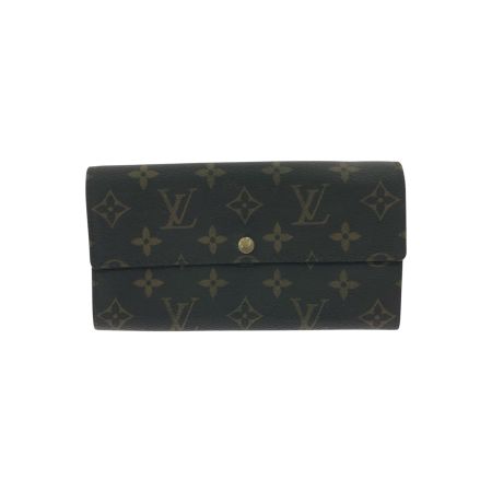  LOUIS VUITTON ルイヴィトン レディース 長財布 モノグラム ポルトフォイユ カビ M61734 ブラウン
