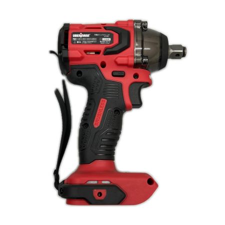  UBERMANN インパクトレンチ コードレス式 18v 5.0Ah UB18VIWBL50BPCG レッド