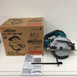 ▼▼ MAKITA マキタ 切断工具 コードレス式 40V 165mm 充電式マルノコ 鮫肌 HS002G グリーン Bランク