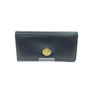 CELINE セリーヌ ヴィンテージ レディース 長財布 スターボール がま口 カビ臭有 ブラック CELINE セリーヌ ヴィンテージ レディース 長財布 スターボール がま口