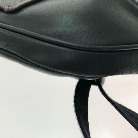  COACH コーチ メンズ アウトレット ボディバッグ レザー ウエストポーチ 76188 ブラック