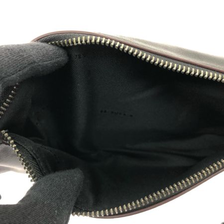  COACH コーチ メンズ アウトレット ボディバッグ レザー ウエストポーチ 76188 ブラック