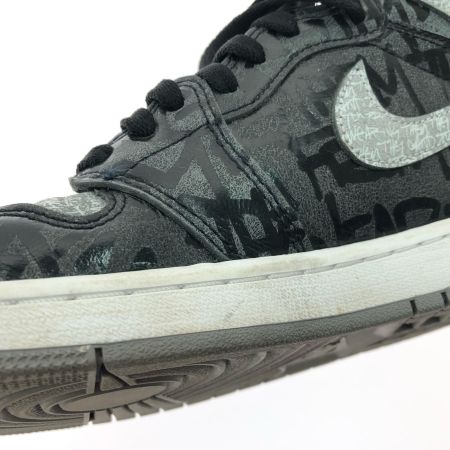  NIKE ナイキ メンズスニーカー ハイカット エア ジョーダン1 レトロ ハイ オリジナル 28.5cm 555088-036 ブラック×グレー
