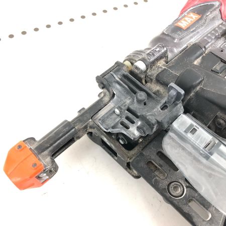  MAX マックス エアツール 高圧41mm ねじ打機 ターボドライバ 木下地/薄鋼板下地 本体のみ HV-R41G4 ブラック×レッド