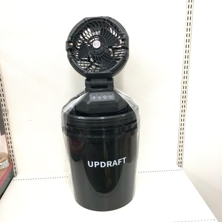 UPDRAFT アップドラフト 充電式ミストファン 給水ポンプ内蔵 4段階切替 屋外 アウトドア BBQ ブラック