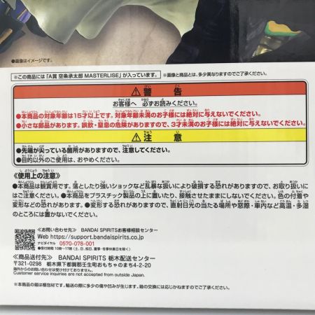 BANDAI バンダイ フィギュア 空条承太郎 「一番くじ ジョジョの奇妙な冒険 スターダストクルセイダース -STAND RUSH!-」 MASTERLISE A賞