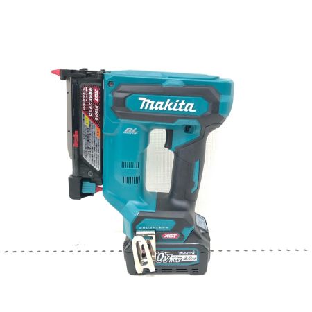  MAKITA マキタ 電動工具 コードレス式 36-40V 充電式ピンタッカ 充電池・ケース付 PSEマーク有 PT001G ブルー