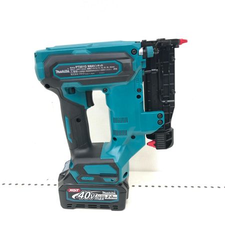  MAKITA マキタ 電動工具 コードレス式 36-40V 充電式ピンタッカ 充電池・ケース付 PSEマーク有 PT001G ブルー