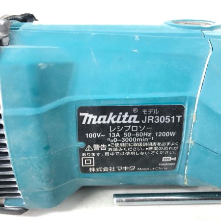  MAKITA マキタ 切断工具 コード式 100V レシプロソー ケース付 JR3051T ブルー