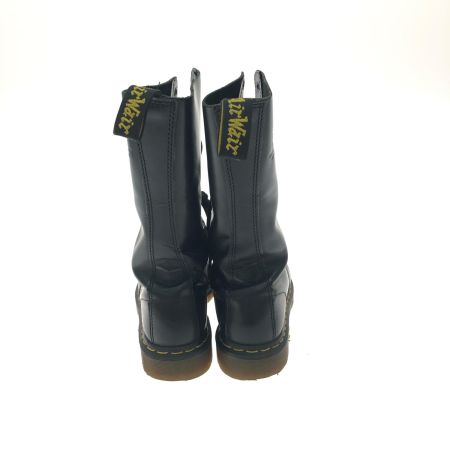  DR.MARIN レディース ミドルブーツ レースアップ 14ホール SIZE6 ブラック