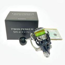 ▼▼ SHIMANO シマノ スピニングリール 21ツインパワーSW 4000XG 04221 Bランク