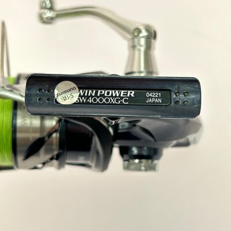  SHIMANO シマノ スピニングリール 21ツインパワーSW 4000XG 04221