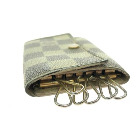  LOUIS VUITTON ルイヴィトン ユニセックス 6連キーケース ダミエ・アズール  N61745 ホワイト