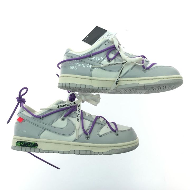 NIKE ナイキ メンズスニーカー オフホワイトコラボ Dunk Low 26cm