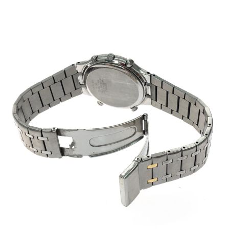SEIKO セイコー メンズ腕時計 クオーツ ワールドタイム アラーム GMT クロノグラフ デイト 5T52-7A00