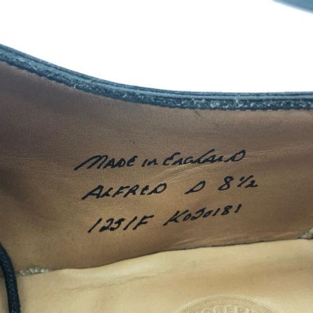  JOSEPH CHEANEY メンズ ストレートチップ ドレスシューズ ８1/2 シューツリー付 ブラック