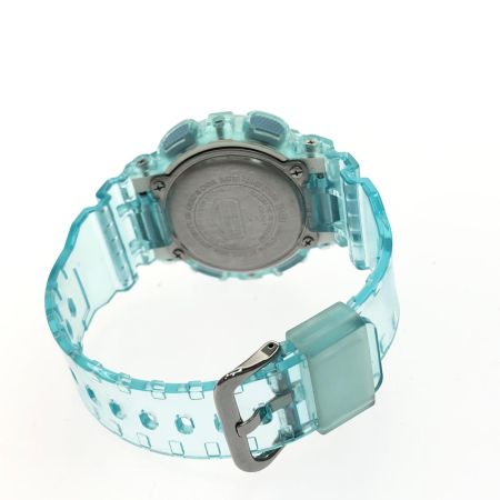  CASIO カシオ ユニセックス 腕時計 クオーツ デジアナウォッチ G-SHOCK GMA-S110VW ライトブルースケルトン
