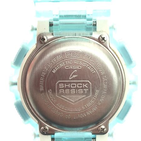  CASIO カシオ ユニセックス 腕時計 クオーツ デジアナウォッチ G-SHOCK GMA-S110VW ライトブルースケルトン