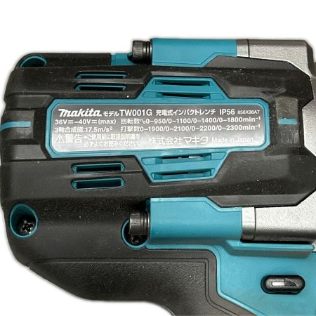  MAKITA マキタ インパクトレンチ コードレス式40v TW001G ブルー 本体のみ
