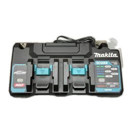 ▼▼ MAKITA マキタ 2口急速充電器 DC40RB ブルー Bランク