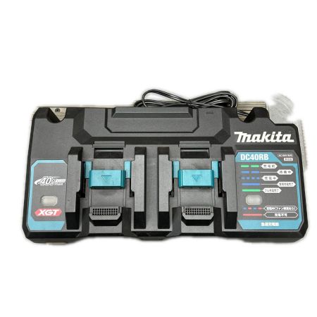  MAKITA マキタ 2口急速充電器 DC40RB ブルー