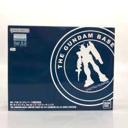 BANDAI バンダイ プラモデル 1/100 MG RX-78-2 ガンダム Ver.3.0 ゴールドコーティング 「機動戦士ガンダム」 ガンダムベース限定景品 Sランク
