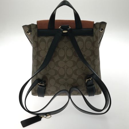  COACH コーチ バッグ リュック シグネチャー F2157 C5693 ブラウン