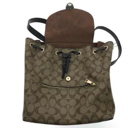  COACH コーチ バッグ リュック シグネチャー F2157 C5693 ブラウン