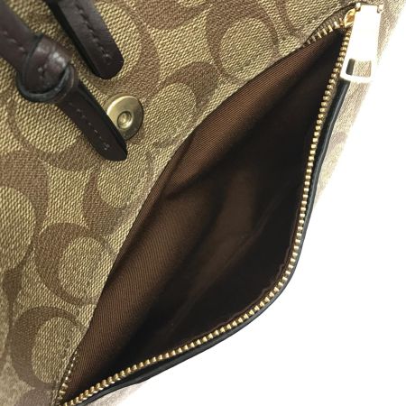  COACH コーチ バッグ リュック シグネチャー F2157 C5693 ブラウン