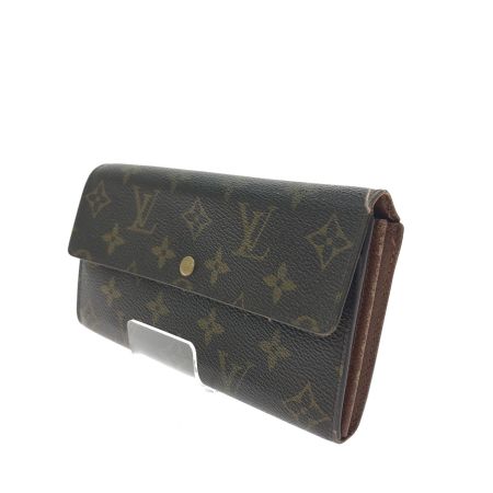  LOUIS VUITTON ルイヴィトン レディース 長財布 モノグラム ポルトフォイユ サラ  M61734 ブラウン