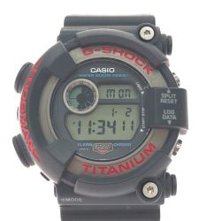 CASIO カシオ メンズ腕時計 デジタルウオッチ クオーツ G-SHOCK FROGMAN フロッグマン チタン ベルトループ欠品 DW-8200 Bランク