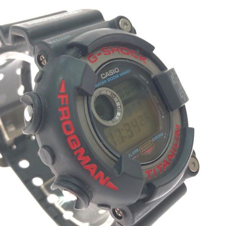 CASIO カシオ メンズ腕時計 デジタルウオッチ クオーツ G-SHOCK FROGMAN フロッグマン チタン ベルトループ欠品 DW-8200