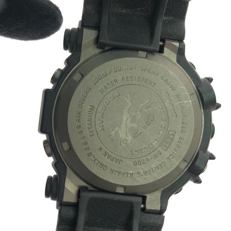 CASIO カシオ メンズ腕時計 デジタルウオッチ クオーツ G-SHOCK FROGMAN フロッグマン チタン ベルトループ欠品 DW-8200
