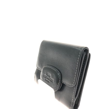  COACH コーチ レディース 二つ折り財布 エライザスモールウォレット レザー CT985 ブラック