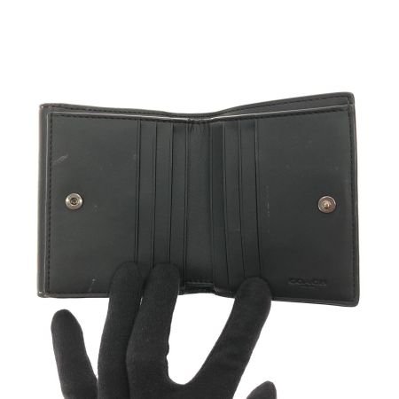  COACH コーチ レディース 二つ折り財布 エライザスモールウォレット レザー CT985 ブラック