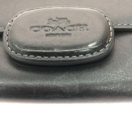  COACH コーチ レディース 二つ折り財布 エライザスモールウォレット レザー CT985 ブラック