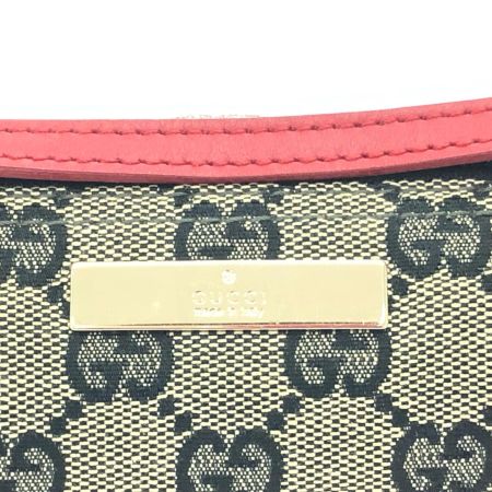  GUCCI グッチ レディース ハンドバッグ バニティバッグ GGキャンバス 0391103 ベージュ/レッド