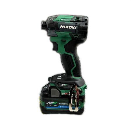  HiKOKI ハイコーキ インパクトドライバ コードレス式 36v 充電器・充電池2個・ケース付 WH36DD グリーン
