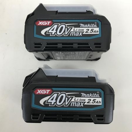  MAKITA マキタ インパクトレンチ 充電器・充電池2個付 コードレス式 40v 2.5Ah TW004GRDX ブラック