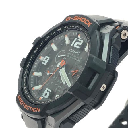 CASIO カシオ メンズ腕時計 電波ソーラー グラビティマスター マルチバンド6 トリプルGレジスト GW-4000-1AJF