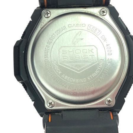 CASIO カシオ メンズ腕時計 電波ソーラー グラビティマスター マルチバンド6 トリプルGレジスト GW-4000-1AJF