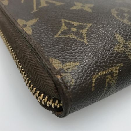  LOUIS VUITTON ルイヴィトン 長財布 モノグラム ジッピーウォレット 小銭入れ中劣化有 V10095 