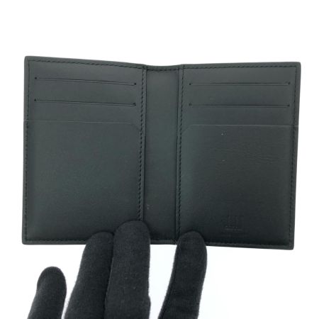  dunhill ダンヒル メンズ 名刺入れ PVCカードケース ギャランティカード付 DU19R2470CC030R