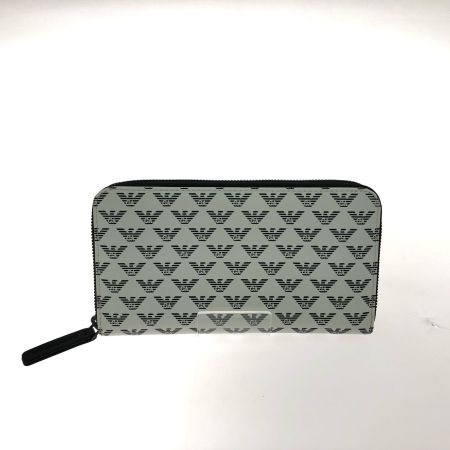  EMPORIO ARMANI エンポリオアルマーニ 長財布 ホワイト イーグルモノグラム ホワイト