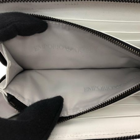  EMPORIO ARMANI エンポリオアルマーニ 長財布 ホワイト イーグルモノグラム ホワイト