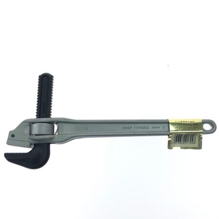 HIT TOOLS ヒットツールズ アルミ製タテ型パイプレンチ 300mm 最大口開き 77mm AOP-300
