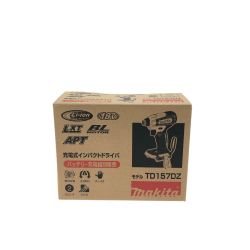 ▼▼ MAKITA マキタ 電動工具 コードレス式 18V 充電式インパクトドライバ 本体のみ TD157D Aランク