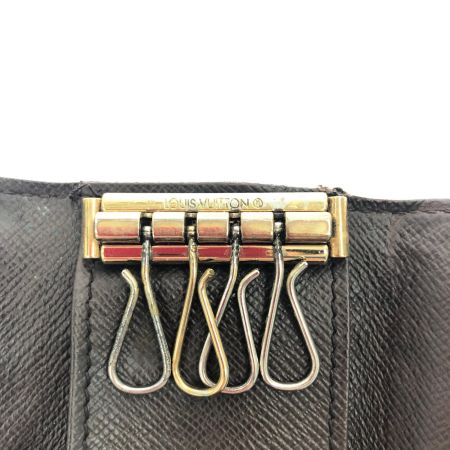  LOUIS VUITTON ルイヴィトン ユニセックス 4連キーケース ダミエ エベヌ ミュルティクレ4 N60385 ブラウン