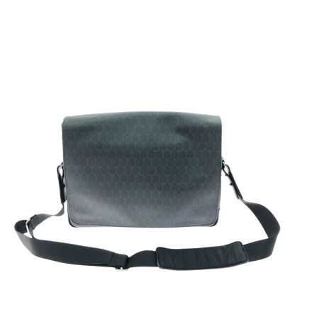  dunhill ダンヒル メンズ ショルダーバッグ A4サイズ かぶせショルダー ビジネスバッグ C0812 ブラック