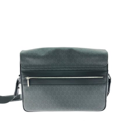  dunhill ダンヒル メンズ ショルダーバッグ A4サイズ かぶせショルダー ビジネスバッグ C0812 ブラック